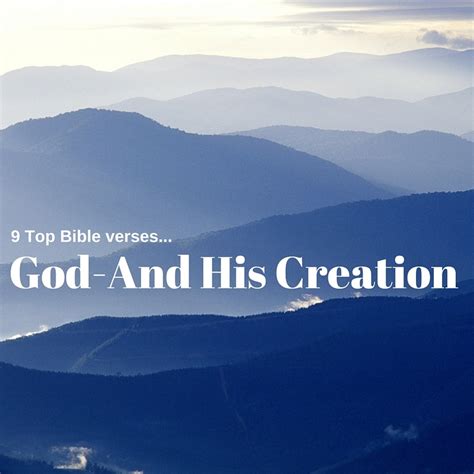 Bible Quote About Creation - Mollie Knight