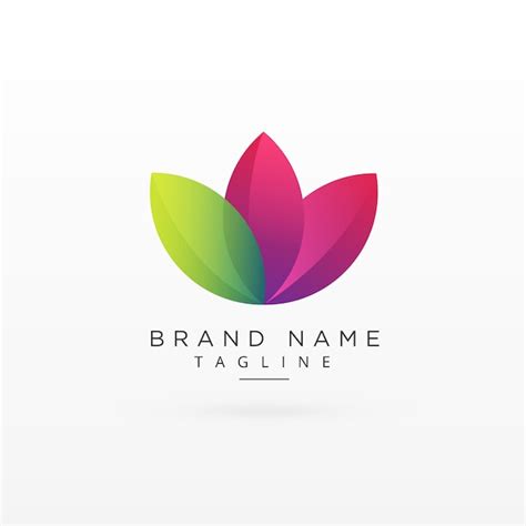 Premium Vector | Flower concept logo design