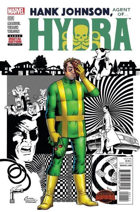 Hank Johnson, Agent of Hydra 1 (Marvel Comics) - Comic Book Value and ...