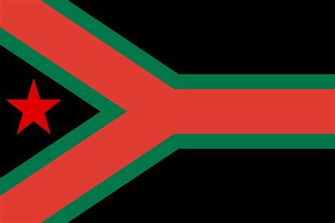 Flag of EFF (Economic Freedom Fighters) controlled South Africa : r/vexillology