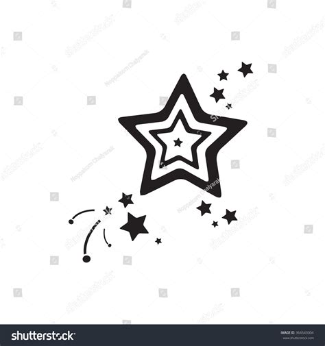 Tattoo Star Stock Vector (Royalty Free) 364543004 | Shutterstock