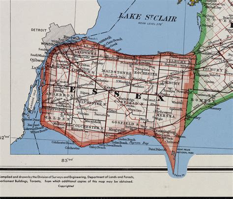 The Changing Shape of Ontario: County of Essex