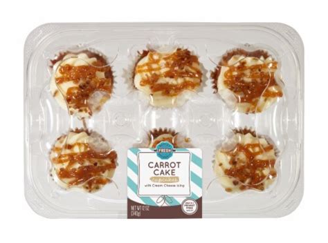 Bakery Fresh Goodness Carrot Cake Cupcakes, 6 ct - Fred Meyer