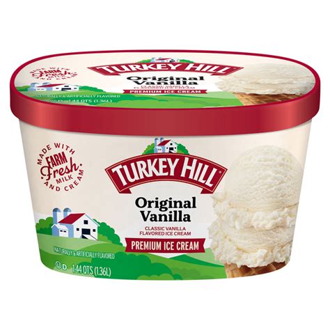 Save on Turkey Hill Premium Ice Cream Original Vanilla Order Online Delivery | Food Lion