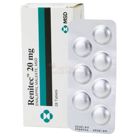 Renitec Tablet 20 Mg 28 PC | Kulud Pharmacy