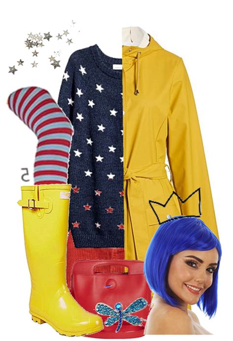 coraline jones :) Outfit | ShopLook | Coraline halloween costume, Outfits, Coraline jones