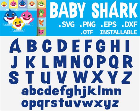 Baby Shark Font Download Free Font And Logo | Images and Photos finder