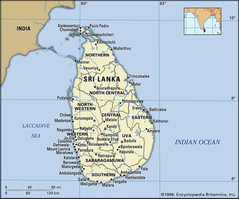 India Map With Sri Lanka – The World Map