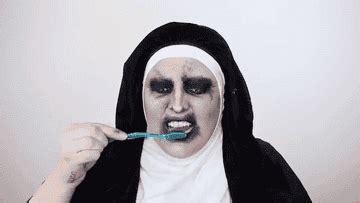 This Easy, Demonic Nun Makeup Will Scare Everyone You Love