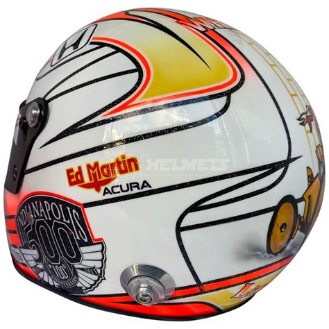 DAN WHELDON 2011 COMMEMORATIVE INDIANAPOLIS 500 REPLICA HELMET FULL ...