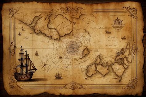 An old worn pirate treasure map by mac4tu on DeviantArt