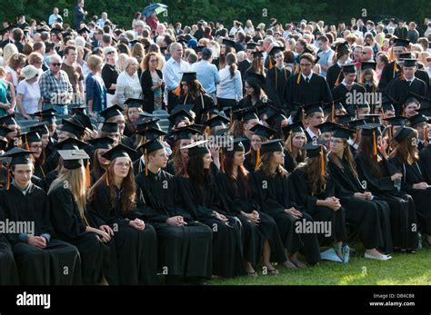 High school Graduation ceremony Montreal Canada Stock Photo - Alamy