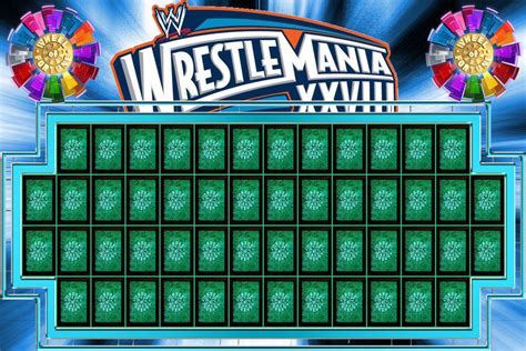 Wheel of Fortune WrestleMania Edition by wwe-xtreme on DeviantArt