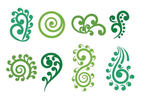 Koru Vector | Maori symbols, Vector art design, Vector art