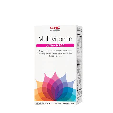 GNC Womens Ultra Mega Multivitamin