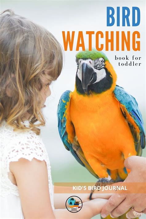 Bird Watching Book for Toddler | Kid's Bird Journal | Kids activity books, Toddler books ...