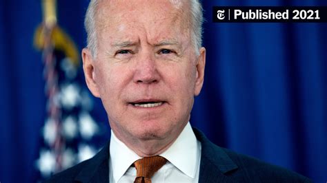 Biden Cuts Off Stalled Infrastructure Talks With Leading Republicans - The New York Times