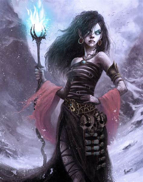 Goth Witch by HELMUTTT on deviantART | Concept art characters ...