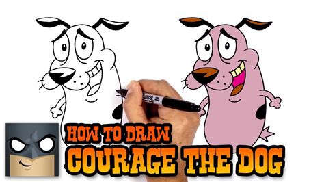 Courage The Cowardly Dog Drawing