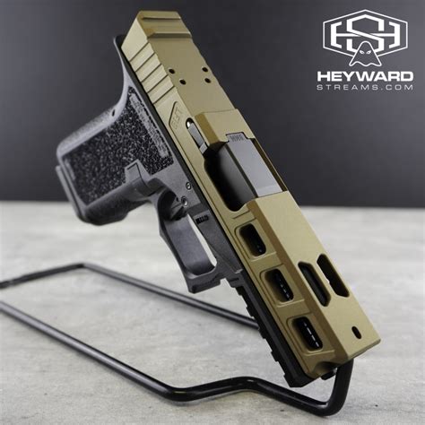 Complete Slide assembly for Glock 19 Gen 3, Model Elite, Burnt Bronze ...