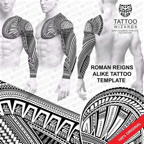 Nhìn gập người với Roman Reigns Tattoo đẹp không thể cưỡng lại