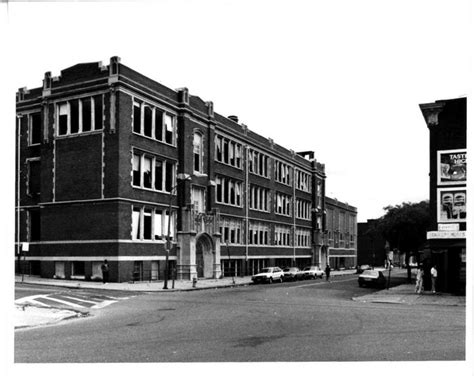 Frederick Douglass High School in 1988 | Frederick douglass, High school, School