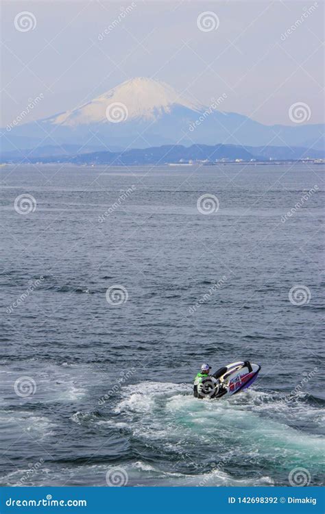 Landscape of Fuji Mount in Winter. Editorial Photography - Image of ...