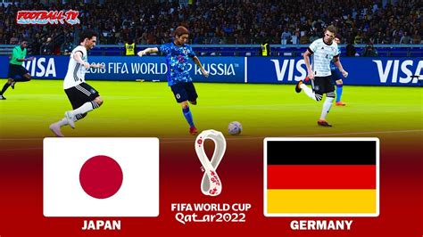 Japan vs Germany | FIFA World Cup 2022 | Match eFootball PES 2021 | Gameplay PC - YouTube