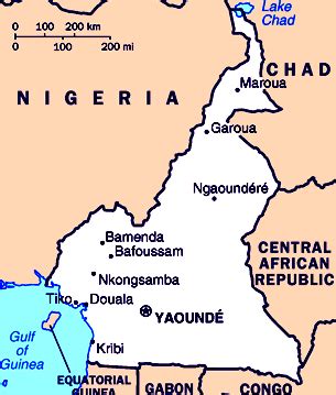 ABC Maps of Cameroon; Flag, Map, Economy, Geography, Climate, Natural ...