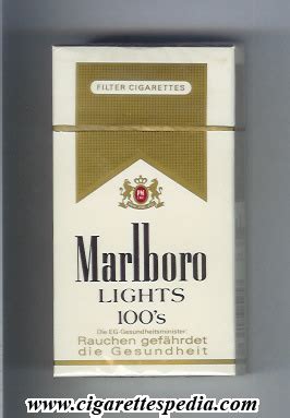 Marlboro (Lights) L-20-H - Germany and USA - Cigarettes Pedia