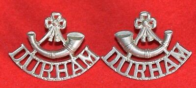 British Army. Durham Light Infantry Genuine Shoulder Titles | eBay