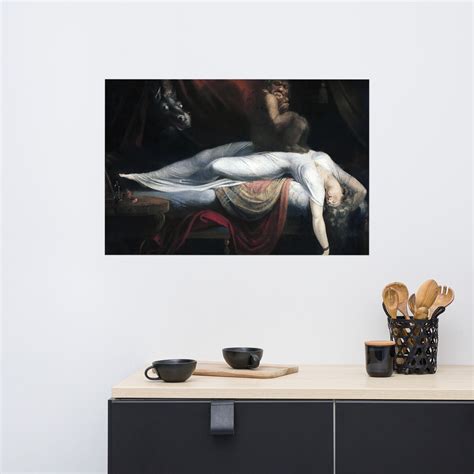 Henry Fuseli the Nightmare 1781 Fine Art Print - Etsy