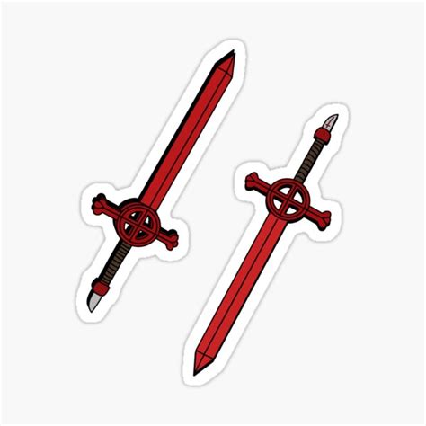 "Demon Blood Sword" Sticker for Sale by Seifurt | Redbubble