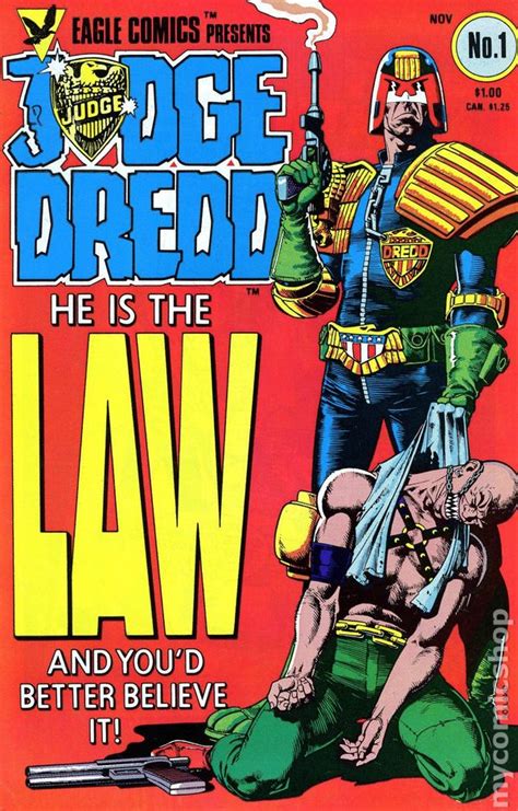 Judge Dredd (1983 Eagle/Quality) comic books