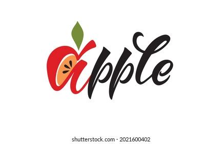 39,591 Apple Letter Images, Stock Photos & Vectors | Shutterstock