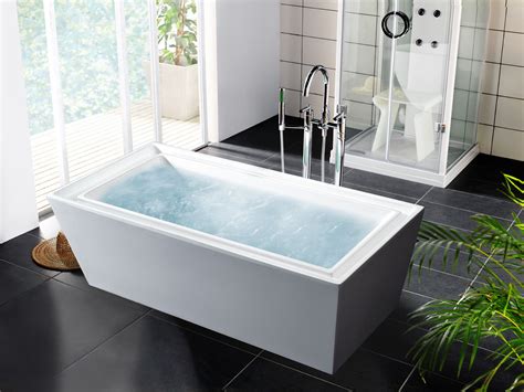 PureScape 71" x 34" Freestanding Acrylic Bathtub | Wayfair Stand Alone ...