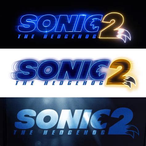 All 3 pictures of the official Sonic the Hedgehog 2 logo : r/SonicTheMovie