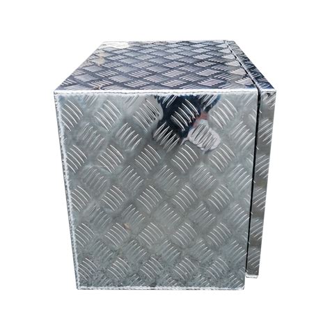 Buy 600x400x450mm Checker Plate Aluminium Under Tray Tool Boxes Online