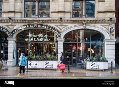 'The Slug & Lettuce' restaurant in Manchester City centre, UK Stock ...