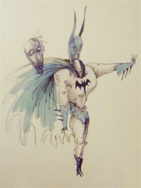 Batman art by Tim Burton | Tim burton art style, Tim burton art, Tim burton style