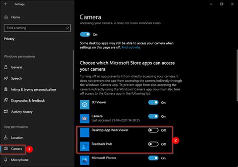 How to view and manage Camera Settings in Windows 10? | Gear up Windows 11 & 10