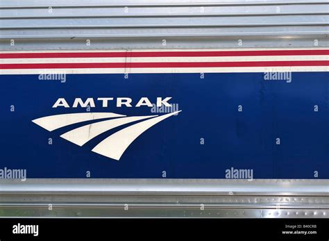 Amtrak logo hi-res stock photography and images - Alamy