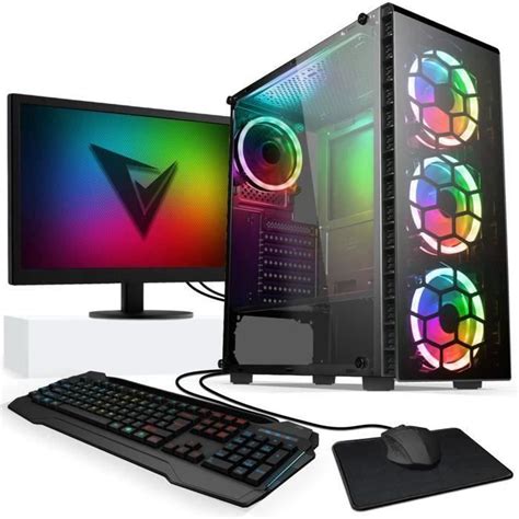 Vibox A-46 PC Gamer avec un Jeux Gratuit, Win 10, WiFi, 22" Écran (4,0GHz AMD Ryzen Quad-Core ...