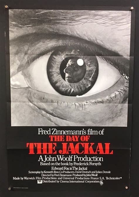 Day of the Jackal (1973) – Original One Sheet Movie Poster - Hollywood ...