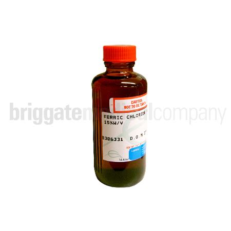 Ferric Chloride 15% 100ml - Briggate Medical Company