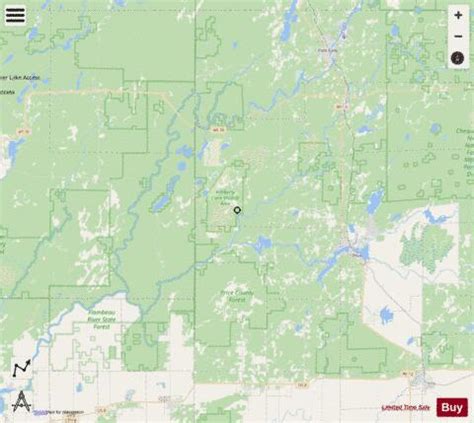 Big Falls Flowage Fishing Map | Nautical Charts App