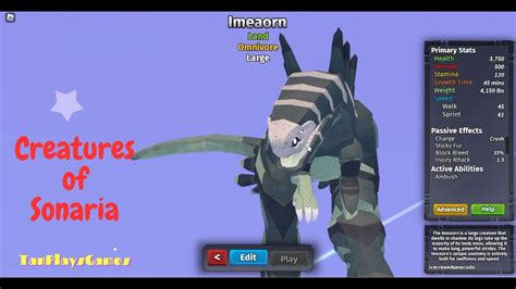 Roblox EP_18 : Creatures of Sonaria ( Imeaorn เอาชีวิตรอดให้อายุครบ 100 ...