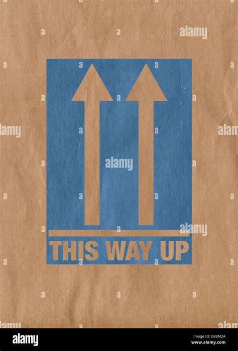 This way up box hi-res stock photography and images - Alamy