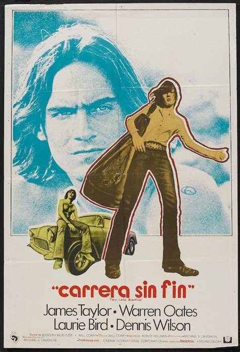 Two-Lane Blacktop (1972) - Poster US - 1950*2913px