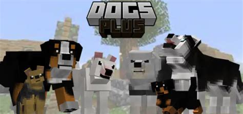 Dogs Plus Mod[23 dog] - Mods for Minecraft